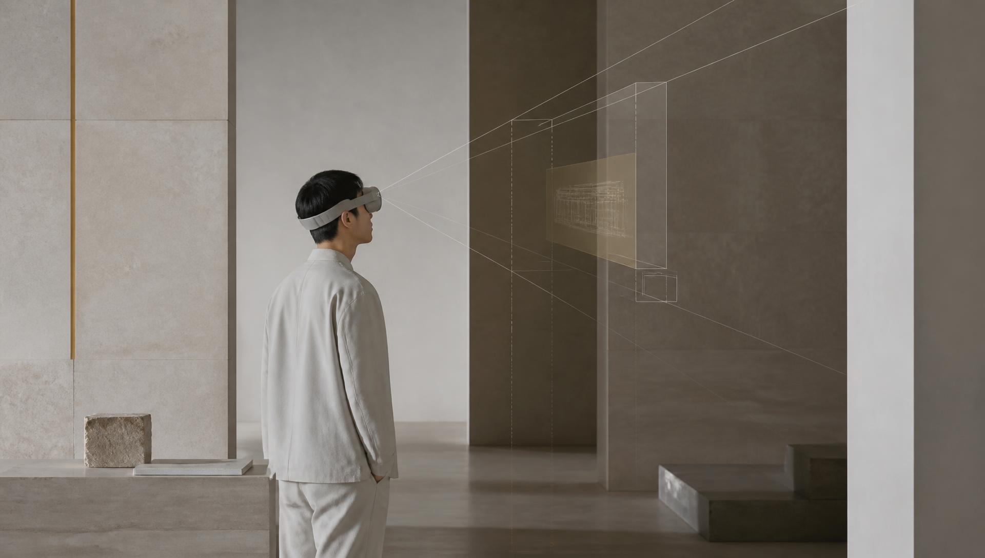 Study of agentic AI interaction cues in an XR environment.
